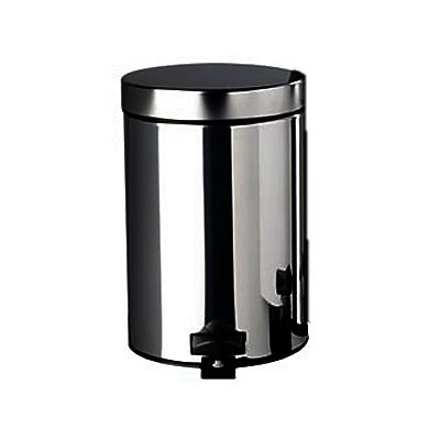 Brabantia Pedal Bin, Brilliant Steel, 3L